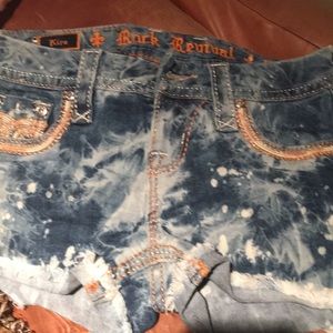 Stretchy sexy shorts! Buckle rock revival